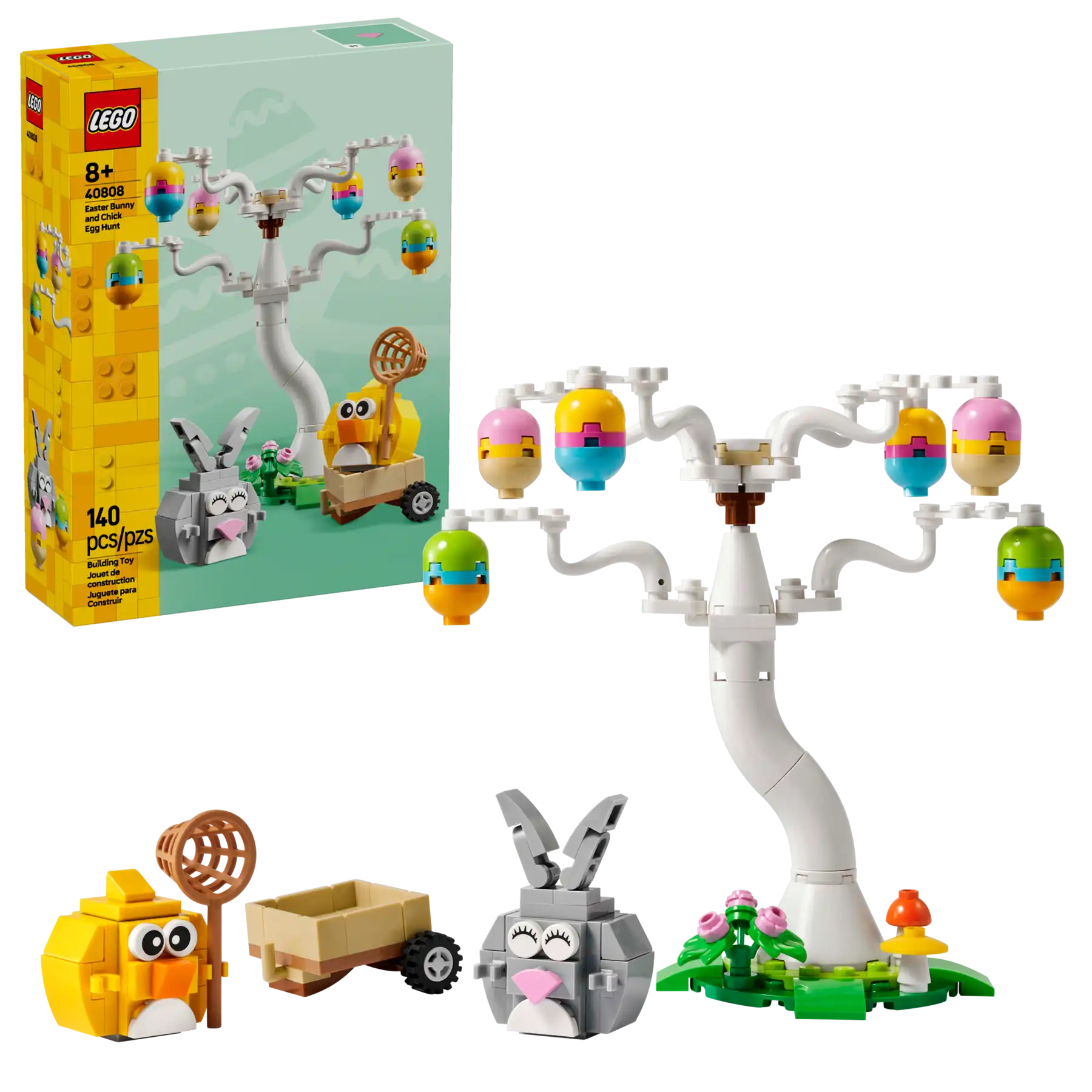 Lego Easter Bunny and Chick Egg Hunt