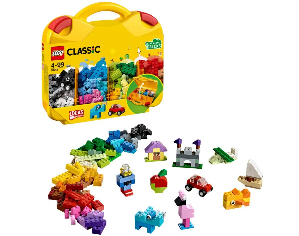 Cover image for FREE LEGO Classic Creative Suitcase Set at Walmart after cash back