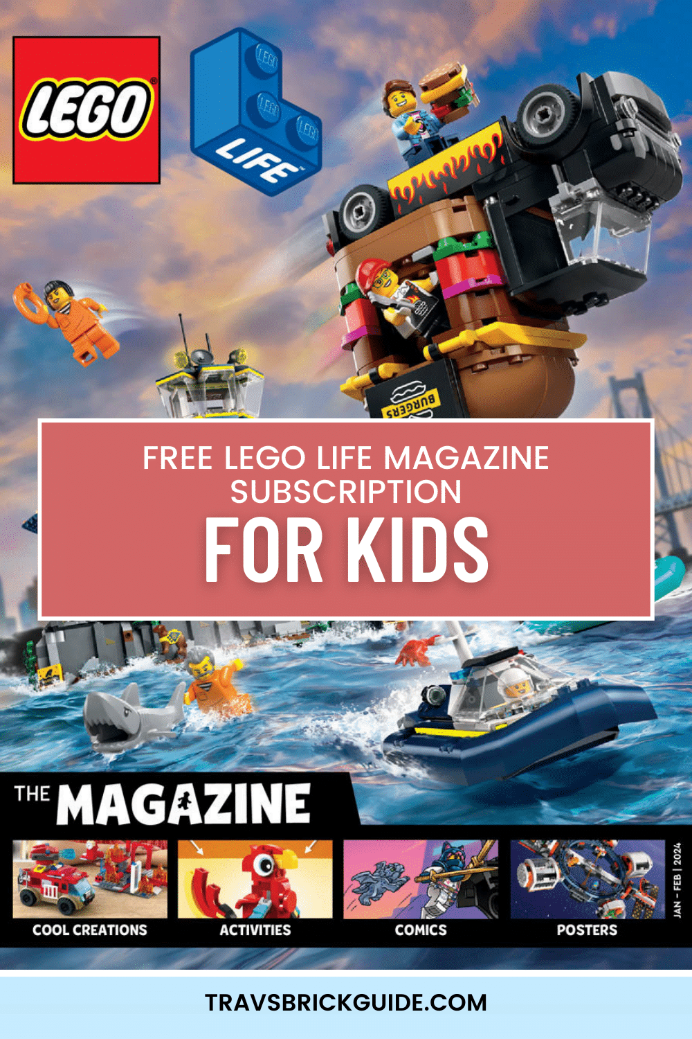 Cover image for Kids Can Get a Free Subscription to LEGO® LIFE Magazine!