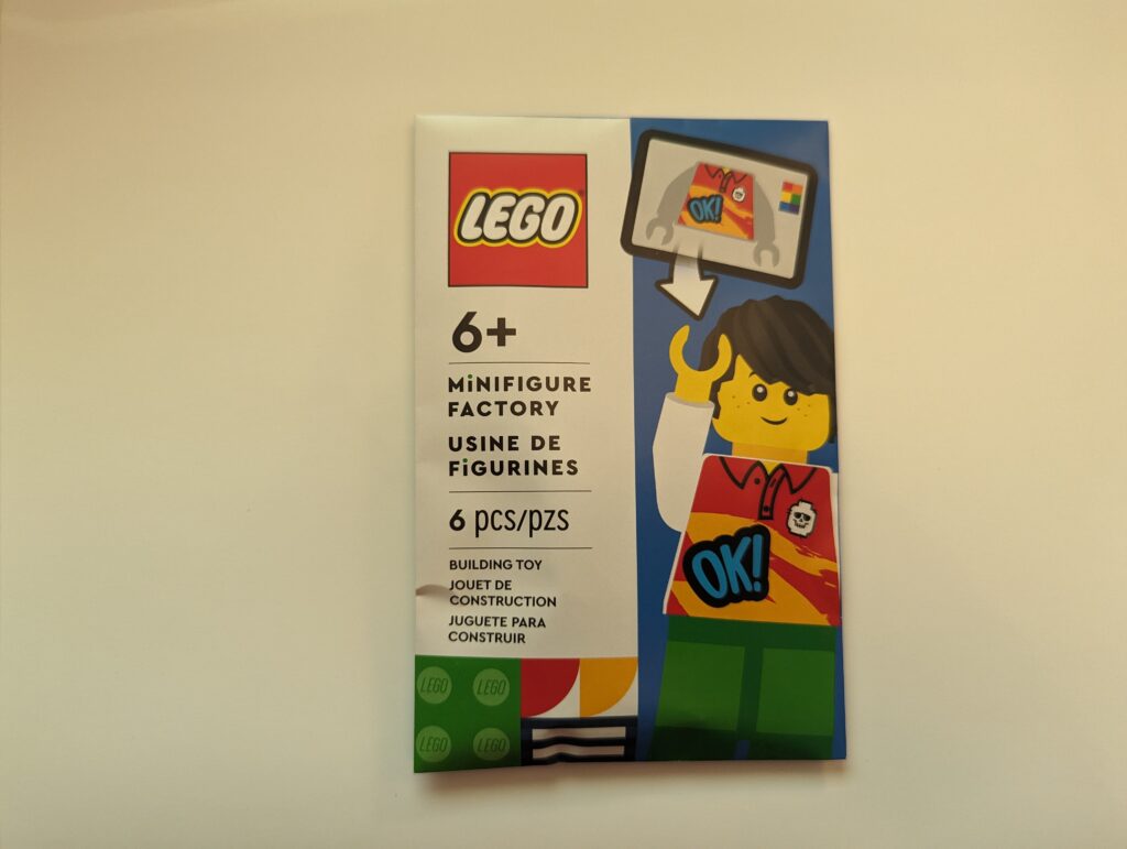 Minifigure Factory Envelope Front