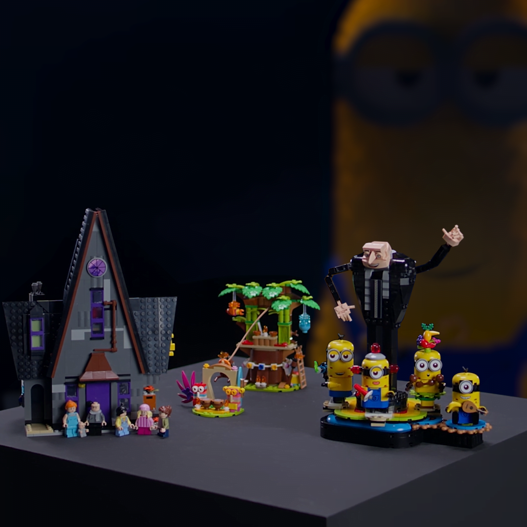 Cover image for LEGO Despicable Me 4: Unveiling Gru's Mansion and Constructable Minions!