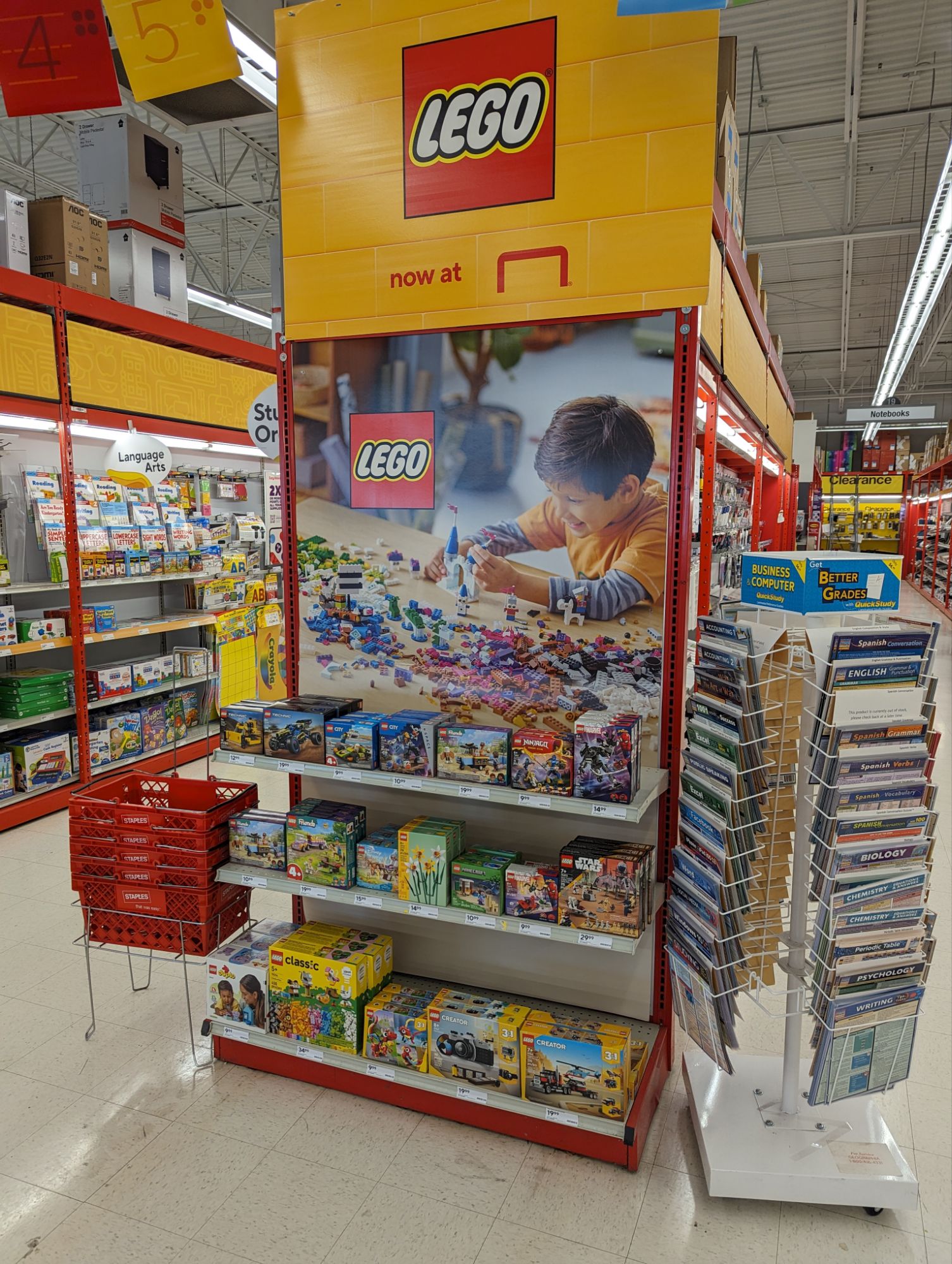 Cover image for Staples has LEGO for sale. What!